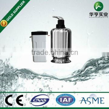 Stainless Steel Water Softener Equipment with valve for water purification processing