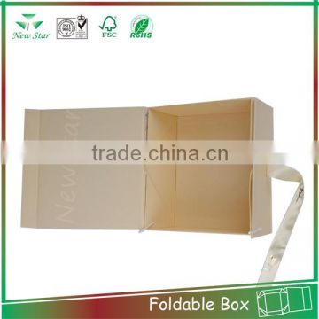 customized paper foldable paper shipping folding box