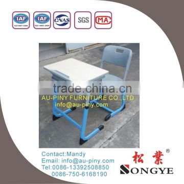 Good quality and cheap adjustable school desk /table and chair ,metal table and chair ,school furniture,