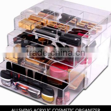 Wholesale Allshing Acrylic Jewelry & Cosmetic Storage Display Box 9 3/8" x 5 3/8" x 4 3/8"H