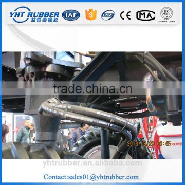 fitting customized rubber hydraulic hose assembly