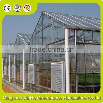 modern multi span greenhouse for agriculture farming and vegetable grow