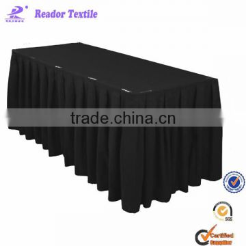 polyester table skirting