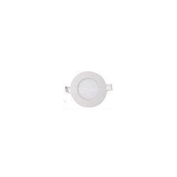 3 Watt Round 90mm Diameter LED Flat Panel Light For Indoor , Recessed Ceiling SMD LED Panel Light