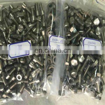 254SMO DIN 933 Hex Bolt with DIN 934 Hex Nut size M27 X 175