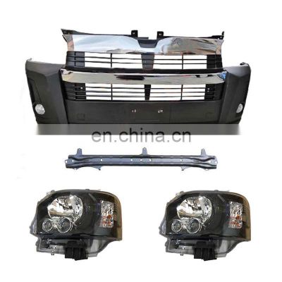 2006 Upgrade 2016 Car Front Bumper Modified Facelift Conversion Body Kit for Toyota Hiace