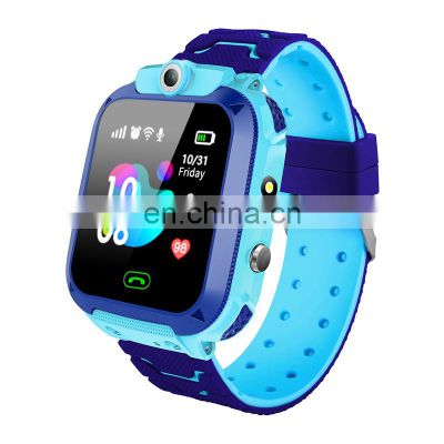 kids GPS Smart Watch For iOS Android Smartphone ,waterproof IP67 Smart WristWatch Phone watch  with camera Q12