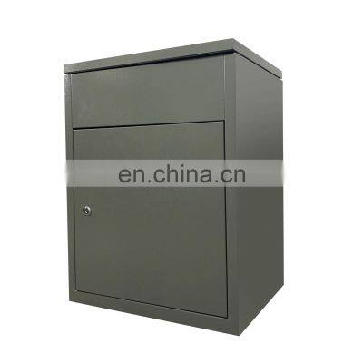 Anti-theft Design-Secure Parcel Box for Packages Wall Mounted Lockable Anti-Theft for Porch