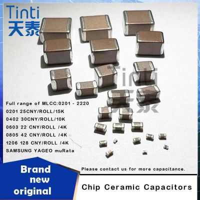 Chip Multilayer Ceramic Capacitor 0201 0402 0603 0805 1206 1210 1812 2010 2512 NPO COG X5R X7R