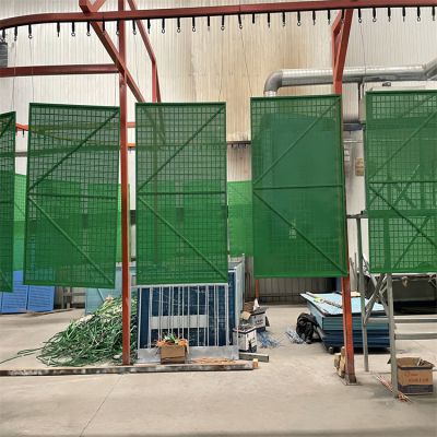 Building climbing mesh punching high-rise construction safety protection