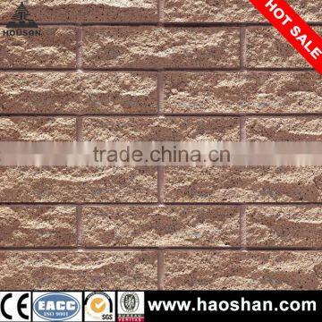 exterior ceramic full facing brick wall tile