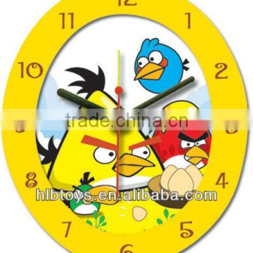 New arriving,Oval Alarm Clock,Nice Table Clock,Cartoon clock
