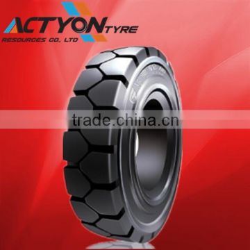 Chinese discount quality forklift solid tires