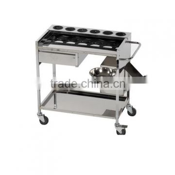 STM - 262 Dressing Trolley stainless steel furniture , hospital fourniture