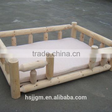 outdoor wooden dog beds big size