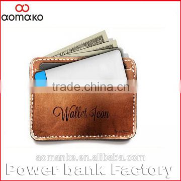G008 wholesale pocket 2500mah mini credit card power bank 2015 newest Ultra Slim power bank for Smartphone