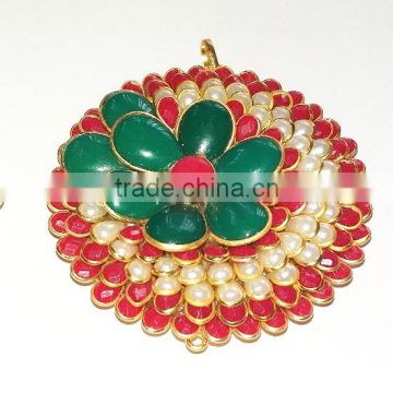 Pacchi Pendant Set with Earring Traditional Jewelry PS 33