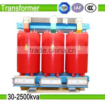 200KVA capacity dry type 10KV three phase power transformer price