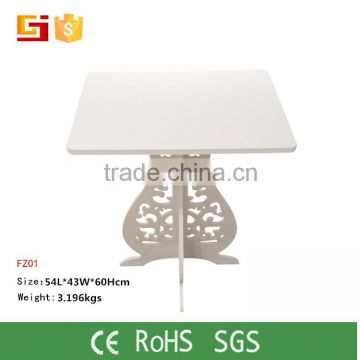 Wholesale custom modern design white fancy coffee table