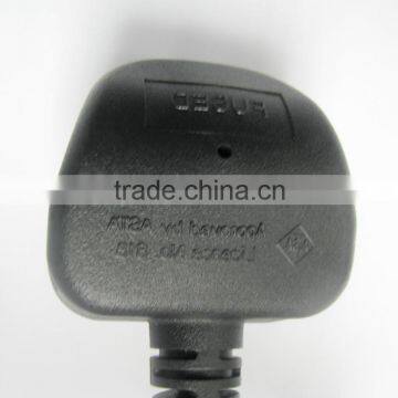 BS standard 13A 250V ASTA grounding plug