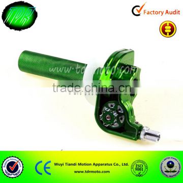 CNC Visible & Adjustable Throttle - Green
