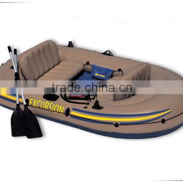 2016 new design inflatable fishing kayak, aluminum boat, rigid inflatable boats