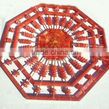Red Crystal Eight Diagrams Abacus