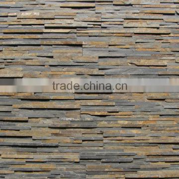 natural split surface rusty slate exterior decorative stone wall panels