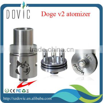 updated doge atomizer doge rda v2 ss/black doge rda in stock