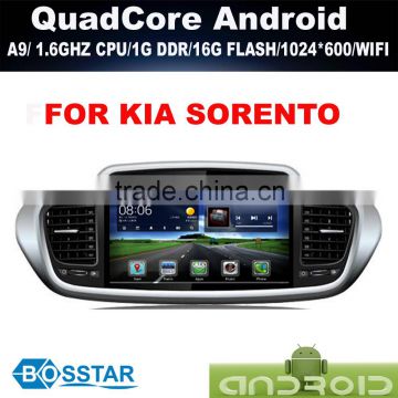 android car audio entertainment multimedia system for kia SORENTO with gps wifi bt usb sd