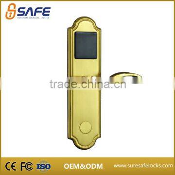 SS-500T Pure copper proximity hotel RF Card Lock