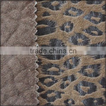 fashionable 100%polyester micro suede patterned bounding for sofa car seat