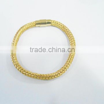 Braided Stainless Steel Bracelet
