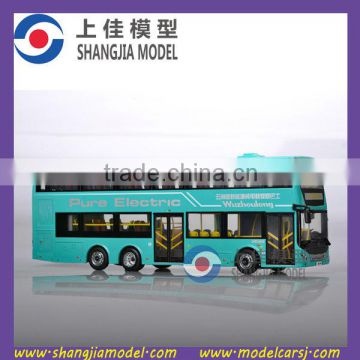 China die cast Double Decker Bus model, Die cast scale bus model factory
