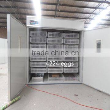 4224 egg incubator hatcher automatic machine CE automatic chicken incubator for sale