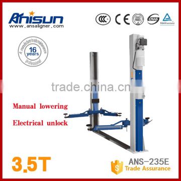 factory price supply cheap two post car lifts 3500kg