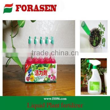 Liquid plant Food NPK fertilizer