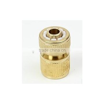 Garden Accessories Brass Hose Pipe Fittings Water Stop Connector
