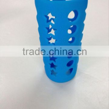 SGS silicon sleeve for baby bottle