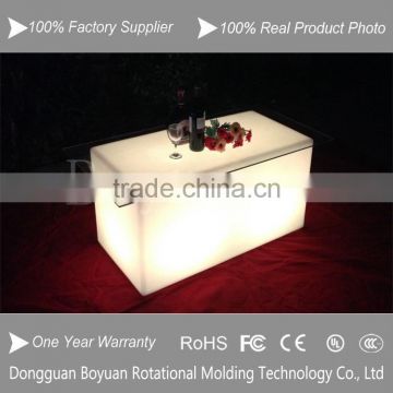 Lighting new product LED rectangle table use for outdoor