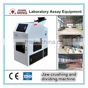 Small rock jaw crusher with automatic divider, stone and rock jaw crusher