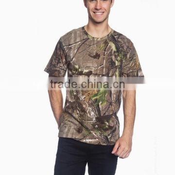fitness wholesale basic t shirt camouflage