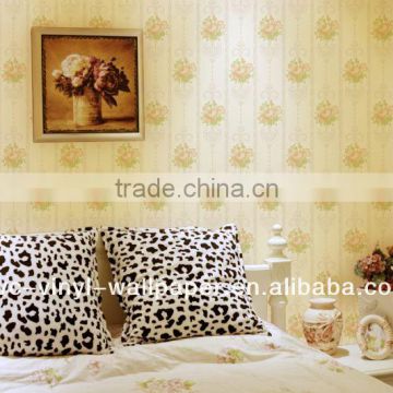 European style floral wallpaper for room decoration murals in guangzhou ghost rider wallpaper tapet monster for sovrummet