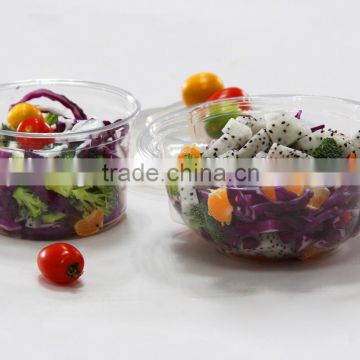 plastic bowl, disposable bowl, salad container, deli container