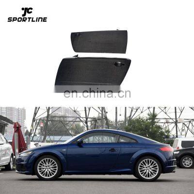 JC Sportline Vacuum Carbon TTS Car Door Panels for Audi TT MK3 8S TTS TTRS Coupe 2016-2019