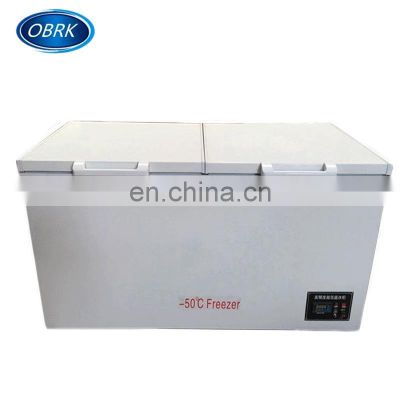 Ultra low temperature medical cryogenic freezer chest fridge