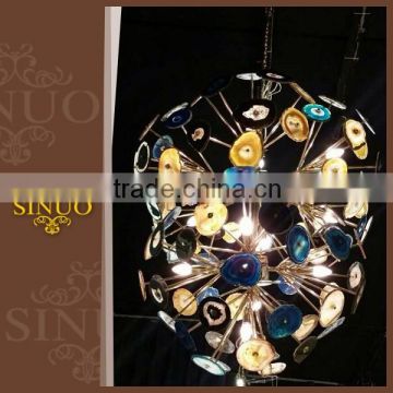 High quality luxury beautiful wholesale iron pendant light