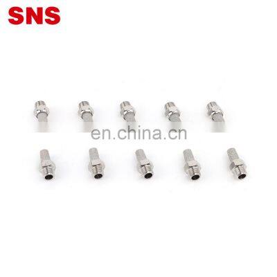 SNS BKC-T Stainless Steel Pneumatic Air Cylinder Valves Sintered Noise Elimination porous sintered metal filter element Silencer