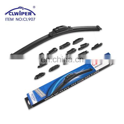 CLWIPER Car accessories factory multi-functional soft wholesale wiper blades fit for 99% private cars