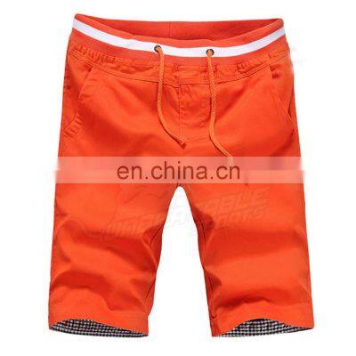 Custom Cotton Polyester Shorts Men Gym Training Running Shorts